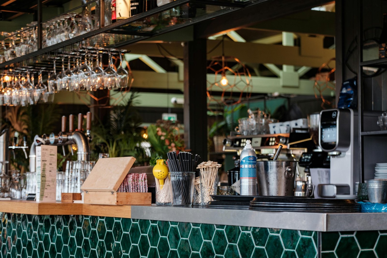 Menú de Bar y Cafetería